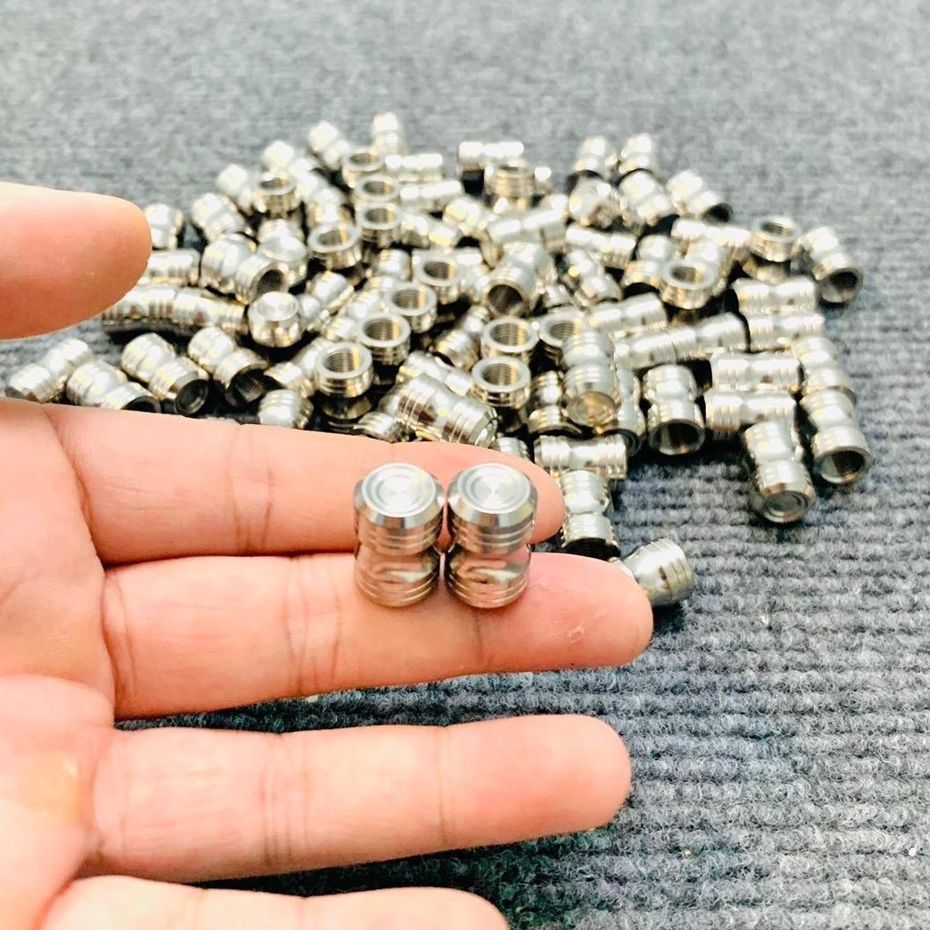 Van vòi mẫu thái nắp chụp van vòi inox 304 gắn nhiều dòng xe