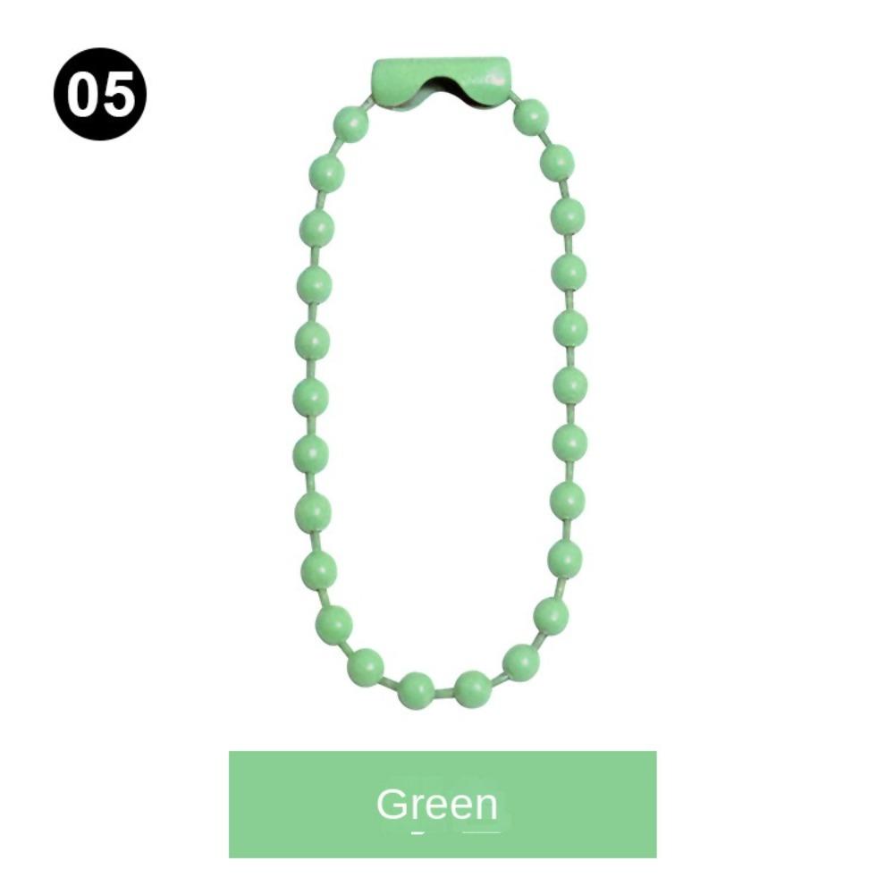 Hobbyin 50 / 100 CÁI Bóng Hạt Dây Xích, DIY 10cm Móc Chìa Khóa, Búp Bê Kim Loại Handmade Nhãn Tay Thẻ Kết Nối Chìa Khóa