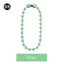 Favoritegoods 50 / 100 Dây chuyền hạt bóng, Móc chìa khóa thủ công 10cm, Búp bê kim loại đầy màu sắc Nhãn DIY Thẻ tay kết nối búp bê