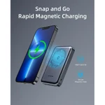 SẠC DỰ PHÒNG HÍT TỪ TÍNH IPHONE 15 / 14 / 13 / 12 INNOSTYLE POWERMAG SLIM 15W  có dây 20W dung lượng 10000mAh — ảnh 7