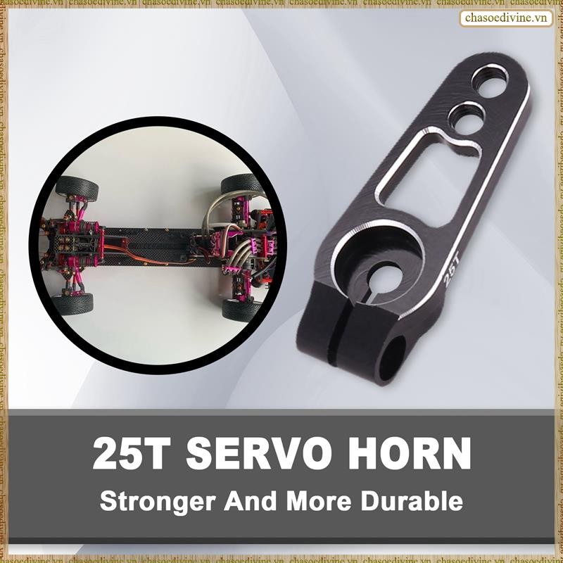 [K O G X] 5 Chiếc Hợp Kim Nhôm 31 Mm 25T Tay Lái Servo Sừng Cho Futaba D4 1 / 10 RC Drift Xe Bánh Xích Phần