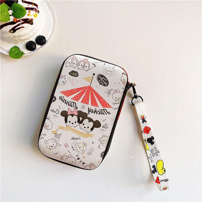 Túi Mickey Dễ Thương Túi Bảo Quản Kỹ Thuật Số Cáp Dữ Liệu Sạc Túi Bảo Quản Unisex Túi Đựng Mỹ Phẩm