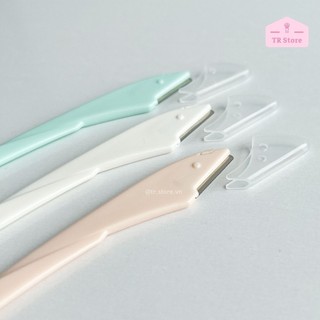 Bộ 3 Dao Cạo Lông Mày Malian Màu Pastel (Mẫu 2026) - Xinh Xắn, Lưỡi An Toàn