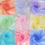 Vải KANGN Organza, Vải tuyn Laser Sáng Bóng Mỏng, Trang Trí Vải Tulle Trong Suốt Organza Váy Vải Cưới