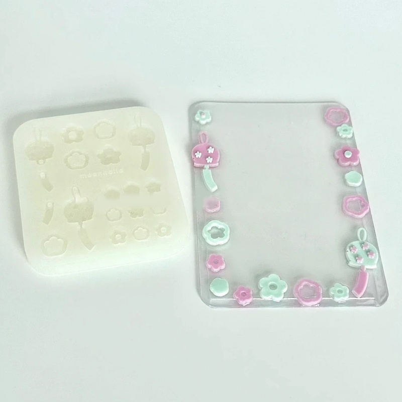 Khuôn Nặn Nhựa Nghệ Thuật - Tạo Hình Bầu Trời Hoa Và Vòng Cổ Từ Nhựa Đúc & Silicon