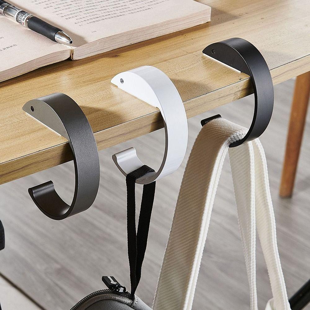 [Vận chuyển nhanh] Giá đỡ ví NATURALHM, Móc túi cầm tay không đục lỗ, Treo trang trí có thể tháo rời treo tường Giá đựng túi xách để bàn