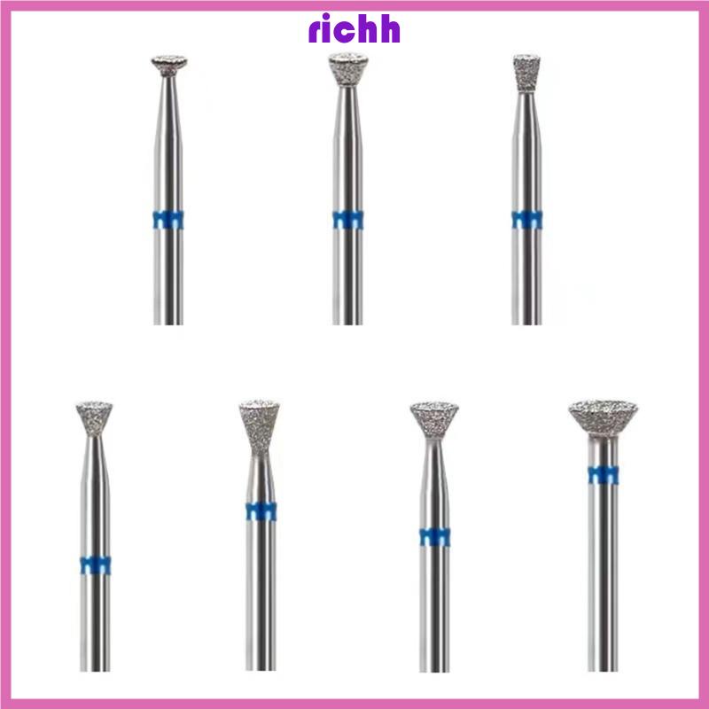 Richh Mũi Khoan Móng Tay Di Động Đính Kim Cương Giả Dùng Cho Máy Khoan Điện / Thiết Kế Móng Tay cuticle cl
