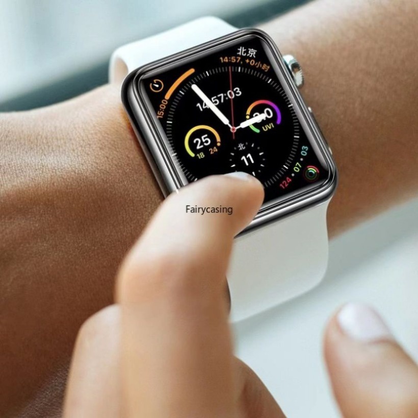 Bảo vệ toàn màn hình chống nước 3D cho Apple Watch 46MM Ultra 2 Series 11 10 9 8 7 6 SE 5 4 49mm 45mm 41mm 40mm 44mm Không phải kính cho iwatch 9 3 2 1 38mm 42mm