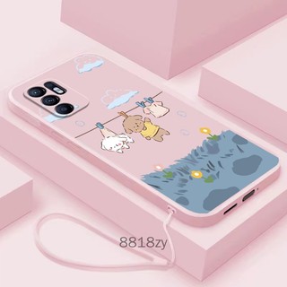 ốp lưng oppo reno 6 4g reno 6 5g reno 6z 5g Ốp Điện Thoại tpu silicone Mềm Chống Rơi Vỡ In Hình Dễ Thương Kèm Dây Đeo Cho oppo reno 6 4g reno 6 5g reno 6z 5g