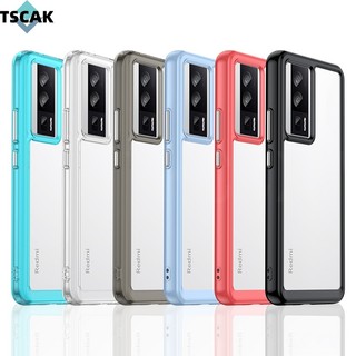 Ốp Điện Thoại Trong Suốt Chống Sốc Nhiều Màu Sắc Cho redmi k60 ultra k60 k50 pro