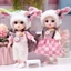 Búp bê khớp di động 16cm Búp bê DIY có quần áo mặc cho bé gái [MỚI]