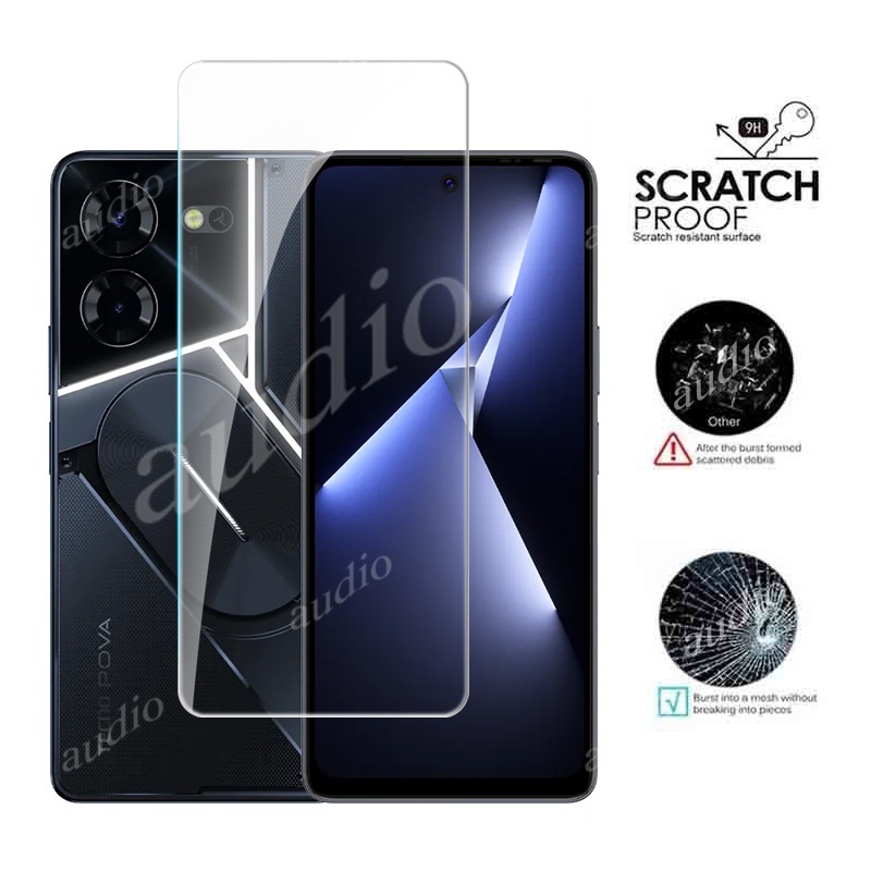 3 Miếng Dán Bảo Vệ Màn Hình Kính Cường Lực Cho Tecno Pova 5 6 Pro 5Pro 6Pro 5G 4G 2024 Trong Suốt Trong Suốt Bảo Vệ Mỏng Cho Tecno Pova5 Pova6 Pro Pova5Pro Pova6Pro Vỏ Điện Thoại Fiim