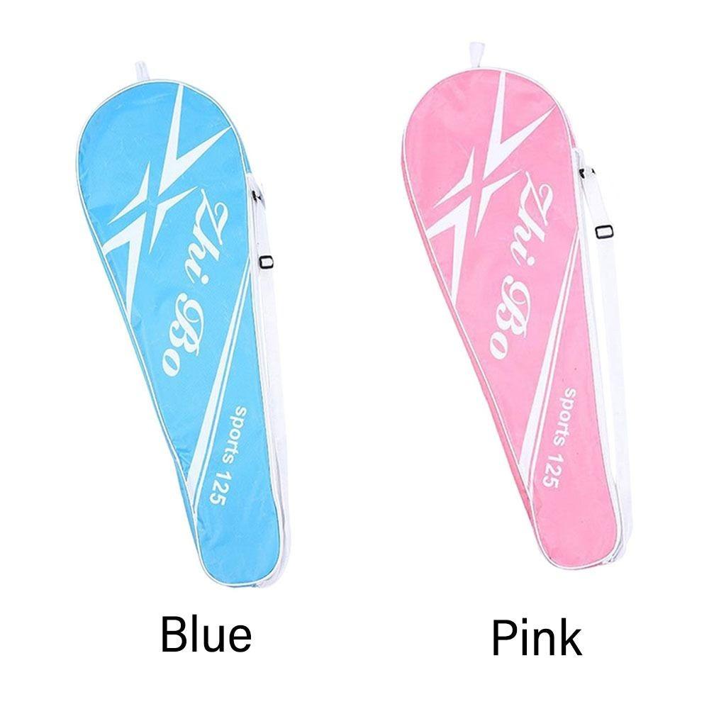 Túi đựng và bộ vợt cầu lông Hobbyin hợp kim màu xanh hồng, chuyên dụng trong nhà và ngoài trời