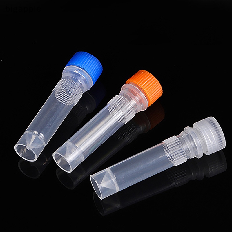 Set 20 Ống Nhựa pp 1.5 / 1.8ml Có Nắp Chặn Tiện Dụng Cho Phòng Thí Nghiệm