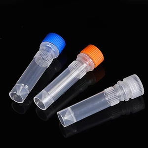 Set 20 Ống Nhựa pp 1.5 / 1.8ml Có Nắp Chặn Tiện Dụng Cho Phòng Thí Nghiệm