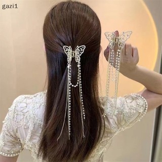 [gazi1] Mới Pha Lê Kim Cương Giả Ngọc Trai sel Kẹp Tóc Hàn Quốc Đơn Giản Kẹp Bên Liu Hai Kẹp Tóc Phụ Kiện Tóc Nữ Boutique