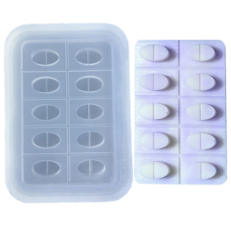 GODD Hạt Hình Khuôn Silicon Đa Năng, Dễ Dàng Làm Sạch, Khuôn Máy Tính Bảng, Đúc Khuôn