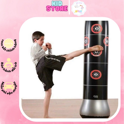 Bao Trụ Đấm Bốc Tự Cân Bằng  160cm  Đường Kính 46cm KID STORE