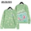 GC1 Bulbasaur Charmander Cosplay Áo Dài Tay Top Anime Unisex 3d Áo Khoác Áo Pokemon Áo Khoác Ngoài Plus