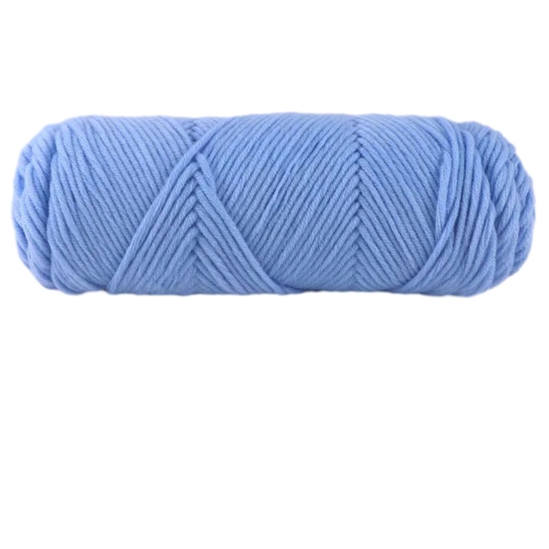 Fol Mulitcolor Mềm Mại Thoải Mái Sữa Cotton Móc Đan DIY Tay Đan Sợi Sữa Cotton Sợi Nhiều Màu Sắc Sữa Cotton