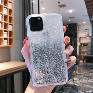Ốp Điện Thoại Trong Suốt Chống Sốc Phối Kim Tuyến Nước Cho iphone 15 14 13 12 11 pro max plus mini xs max xr 7 8 6 6s pluse