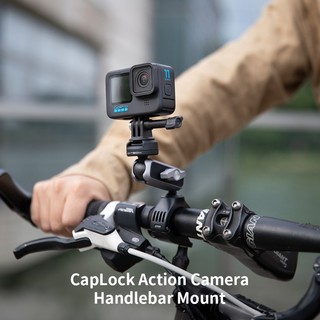 PGYTECH CapLock Xe Đạp Tay Lái Xe Máy Gắn Giá Đỡ Cho DJI OSMO Action 4 / 3 / 2, POCKET 3, Gopro Hero 12 / 11 / 10 / 9