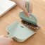 Bộ chổi hốt rác mini màu xanh hồng xinh xắn tiện dụng 20.5x14.5cm