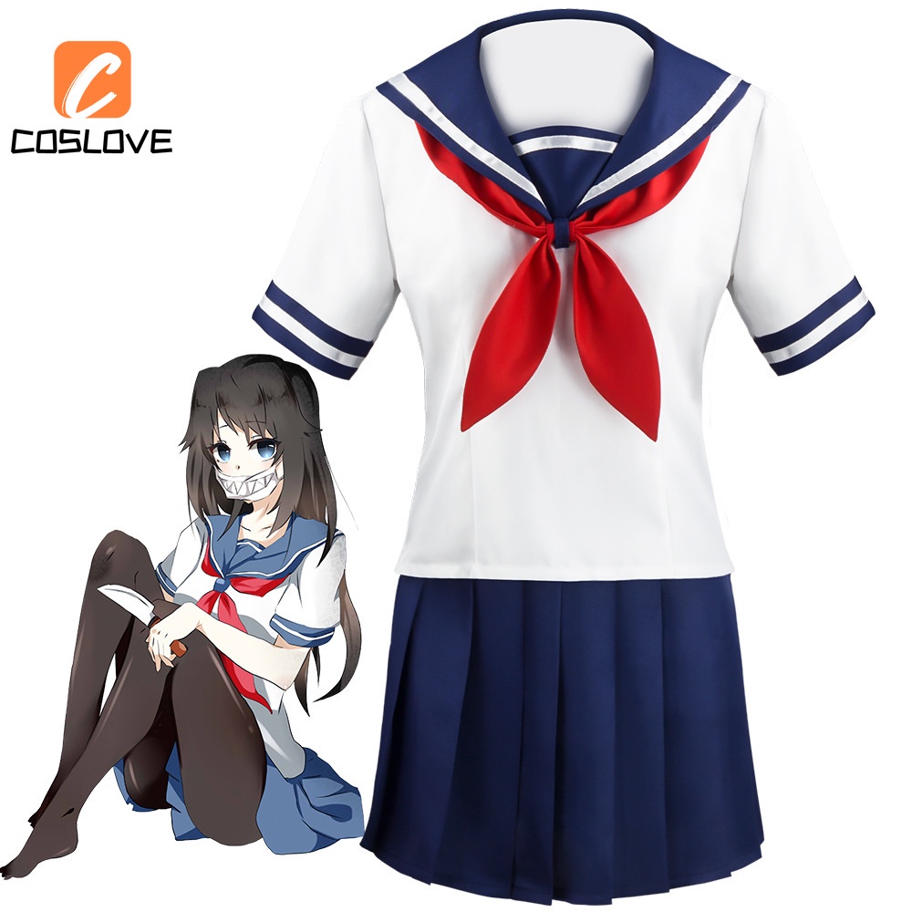 Bộ Đồng Phục Hóa Trang Nhân Vật Anime Yandere Ayano Aishi