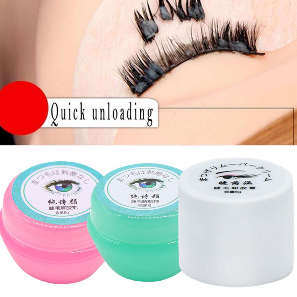 1 Hộp Kem Loại Bỏ Keo Dán Lông Mi Giả Không Gây Kích Ứng Thấp