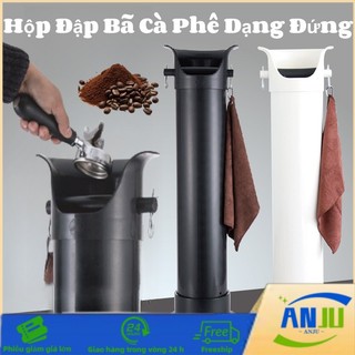 Hộp Đập Bã Cà Phê Dạng Đứng Ống Tròn Cao, Thùng đựng bã cà phê đứng, Cho Nhà Bếp Gia Đình Và Nhà Hàng