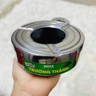 Combo 10 cái  Gạt tàn lớn bằng inox hàng đẹp - Trường An VN