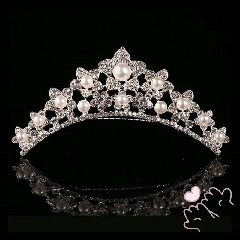 Băng đô đính đá Tiaras dành cho nữ Dễ dàng mặc Lược chải tóc tinh tế Phụ kiện tóc