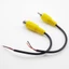 15cm Dây Cáp Âm Thanh rca 2pin av Nối Dài Đầu Đực / Đầu Cái diy vnk3