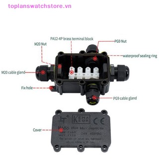 Hộp Đấu Nối Dây Cáp Điện Chống Nước ip66 2 3 Chiều vn