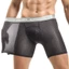 Quần Lót boxer Thể Thao Bằng Lụa Mát Chất Lượng Cao Thoải Mái Chống Lộ Cho Nam