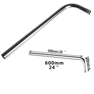 Vòi hoa sen treo tường ZUOO 60CM để mở rộng cánh tay Phòng tắm bằng thép không gỉ dài tại nhà