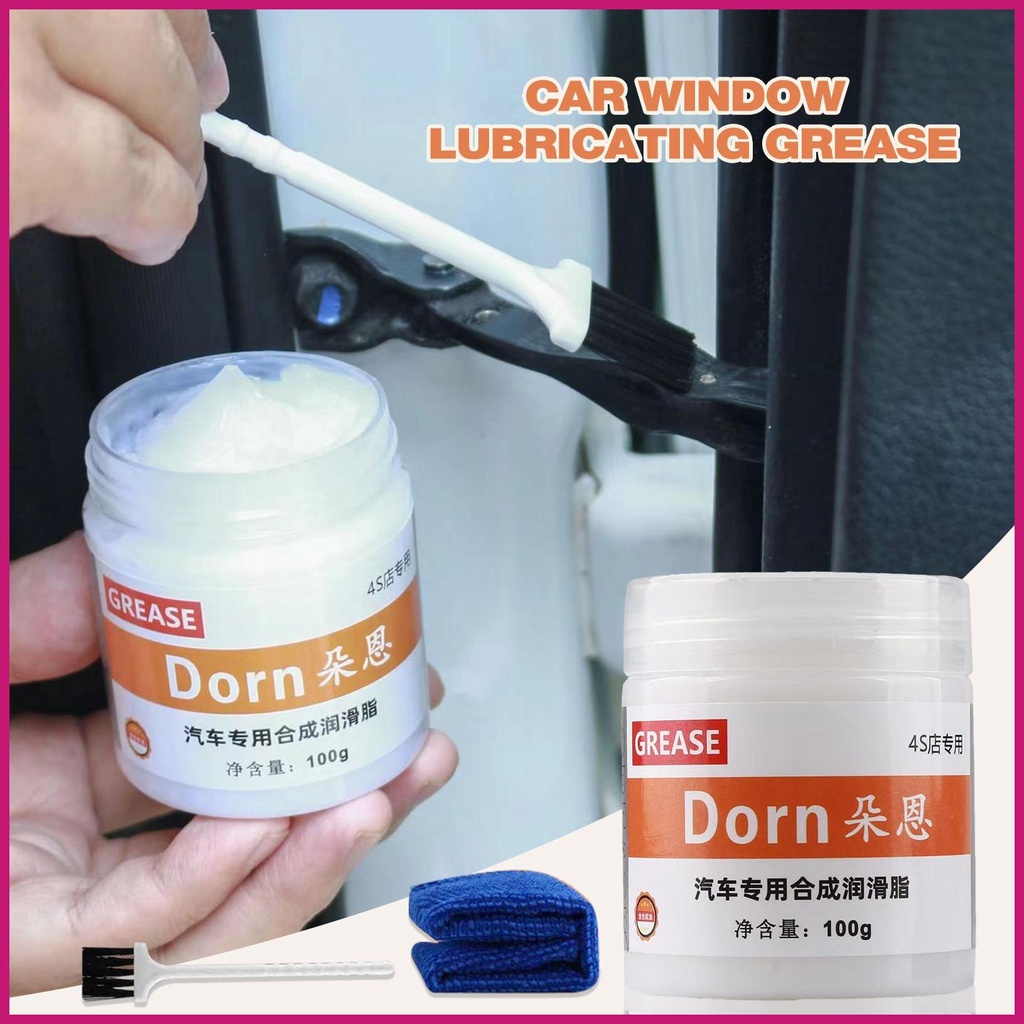 Mỡ cửa sổ ô tô, bảo dưỡng rãnh bôi trơn bản lề, bôi trơn rãnh giếng trời, chất đóng rắn chống kẹt và khử tiếng ồn
