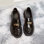 Giày loafer nữ miu da bóng đế độn cao 4cm, moca nữ đế bằng thời trang, giày búp bê nữ miu cực xinh