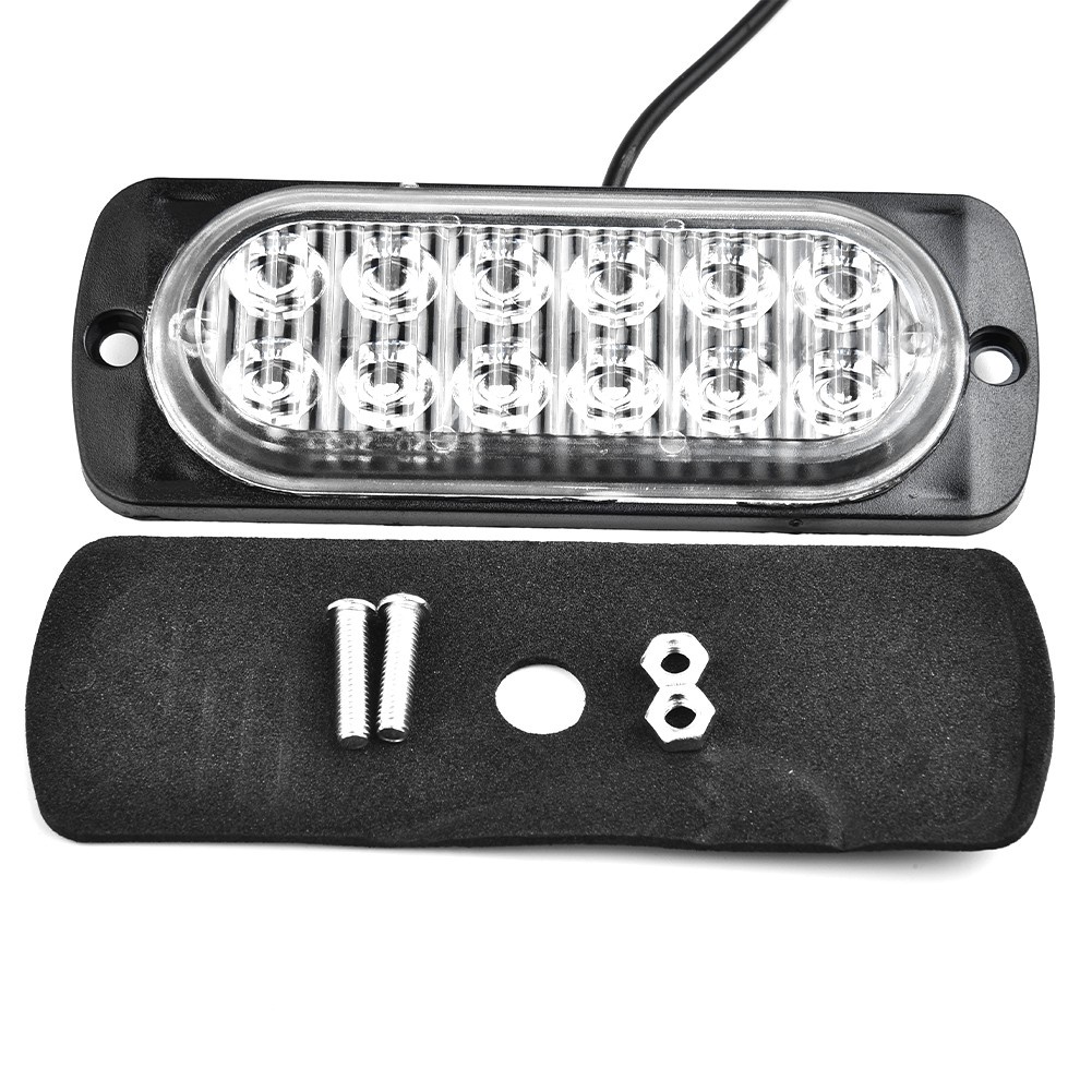 Đèn Led 12 Bóng dc 12v 36w 12 Bóng Ánh Sáng Trắng An Toàn Cho Xe Hơi Xe Tải