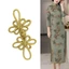 XGB Tang Suit Handmade Sườn Xám Nút Nút Thắt Nút Dây Khóa DIY