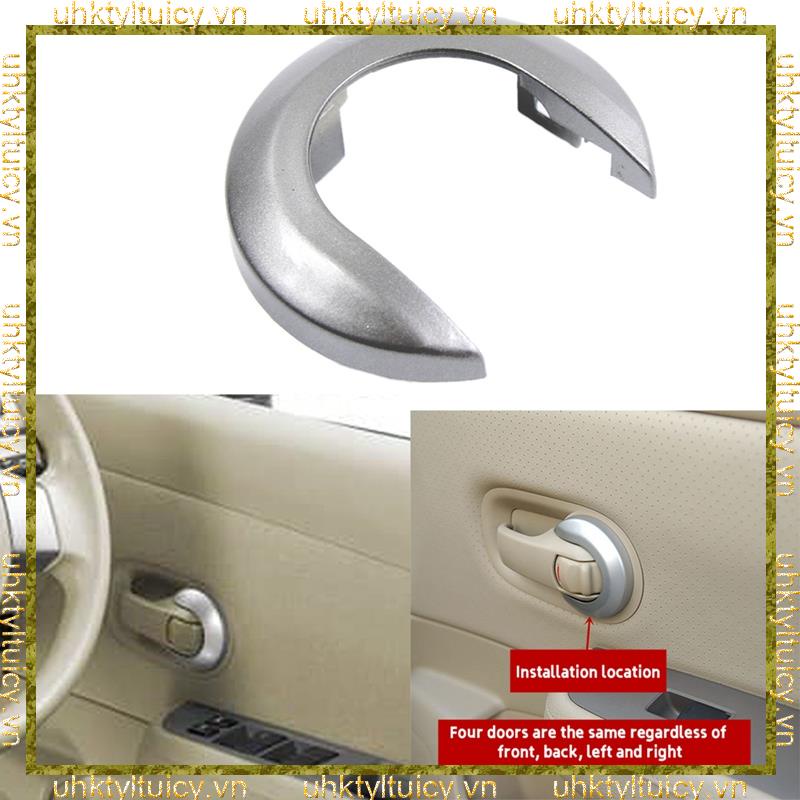 Vỏ Bọc Tay Nắm Cửa Trong Xe Hơi nissan tiida 2005-2010 1.6 livina nv200 Genesiss Xám (v n 2 3)
