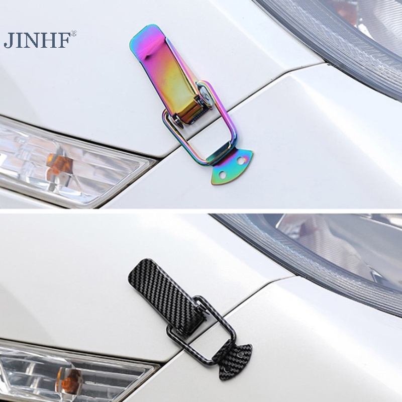 Jinhf Set 2 Kẹp Khóa Thanh Cản Xe Hơi Tháo Lắp Nhanh Tiện Lợi