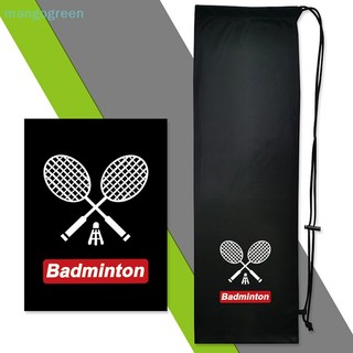 Túi Dây Rút Đựng Vợt Cầu Lông / tennis Chất Liệu Mềm Mại Tiện Dụng Màu đen Chất liệu vải fleece  vn