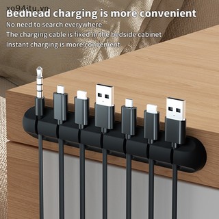 Xoitu Dụng Cụ Cố Định Dây Cáp usb Bằng Silicon Linh Hoạt Cho Chuột / Bàn Phím vn