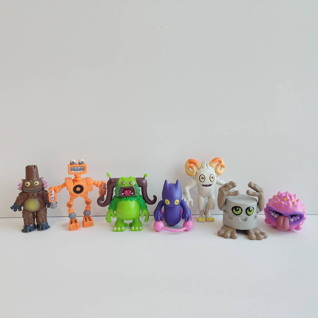 SQ5 13 Chiếc My Singing Monsters Nhân Vật Hành Động Ghazt Noggin Mammott Pango Furcorn Maw Drumpler PomPom Đồ Chơi Dành Cho Trẻ Em QS5