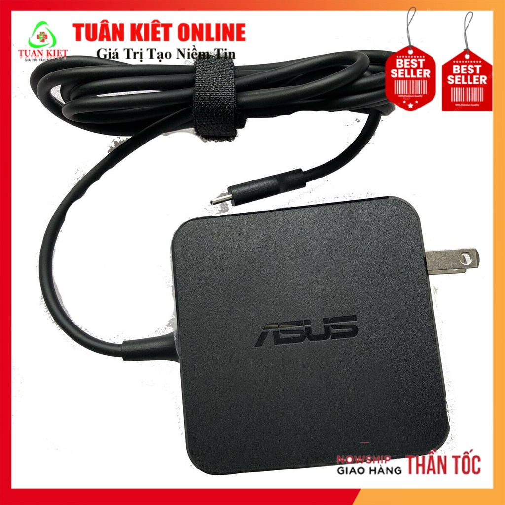 65W USB C AC Charger Fit For Asus Zenbook Duo UX8406 UX8406MA UX325 UX425 UX435 UX363 UX393 UX371, Fit For Chromebook Enterprise Flip CX5 CM1 CB5400 CB5500 CB5500FEA Laptop Power Supply