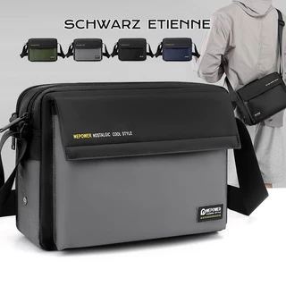 Schwarz etienne Túi Đeo Chéo Thời Trang Cho Nam Túi đeo vai du lịch nhẹ thông thường