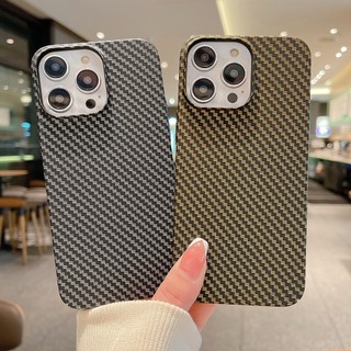 Ốp Điện Thoại Họa Tiết Sợi Carbon Cho IPhone 15 14 ProMax 13 12 11 Pro XS Max XR X 8 7 Plus SE 2020 Ốp Lưng Nhựa Cứng Vỏ Đèn K01