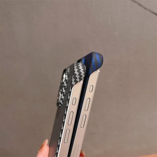 Ốp Lưng Sợi Cứng Không Khung Siêu Mỏng Cho IPhone 15 ProMax 15 14 Plus 13 12 Mini 11 Pro Max Xr X Xs 7 8 Plus Cool Cover K01