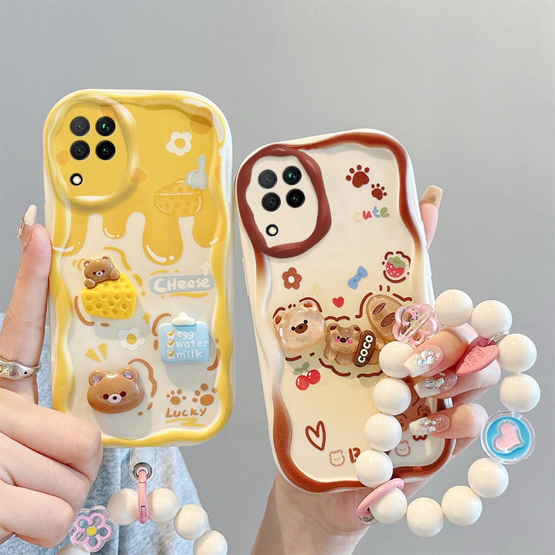 ốp lưng Samsung A12 ốp lưng Samsung Galaxy M12 Ốp Điện Thoại tpu Hình Gấu Cho samsung galaxy a12 m12 a12 a12
